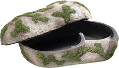 Zilla Pet Terrarium Rock Lair, Reptile Hide for Lizards, Snakes and More,