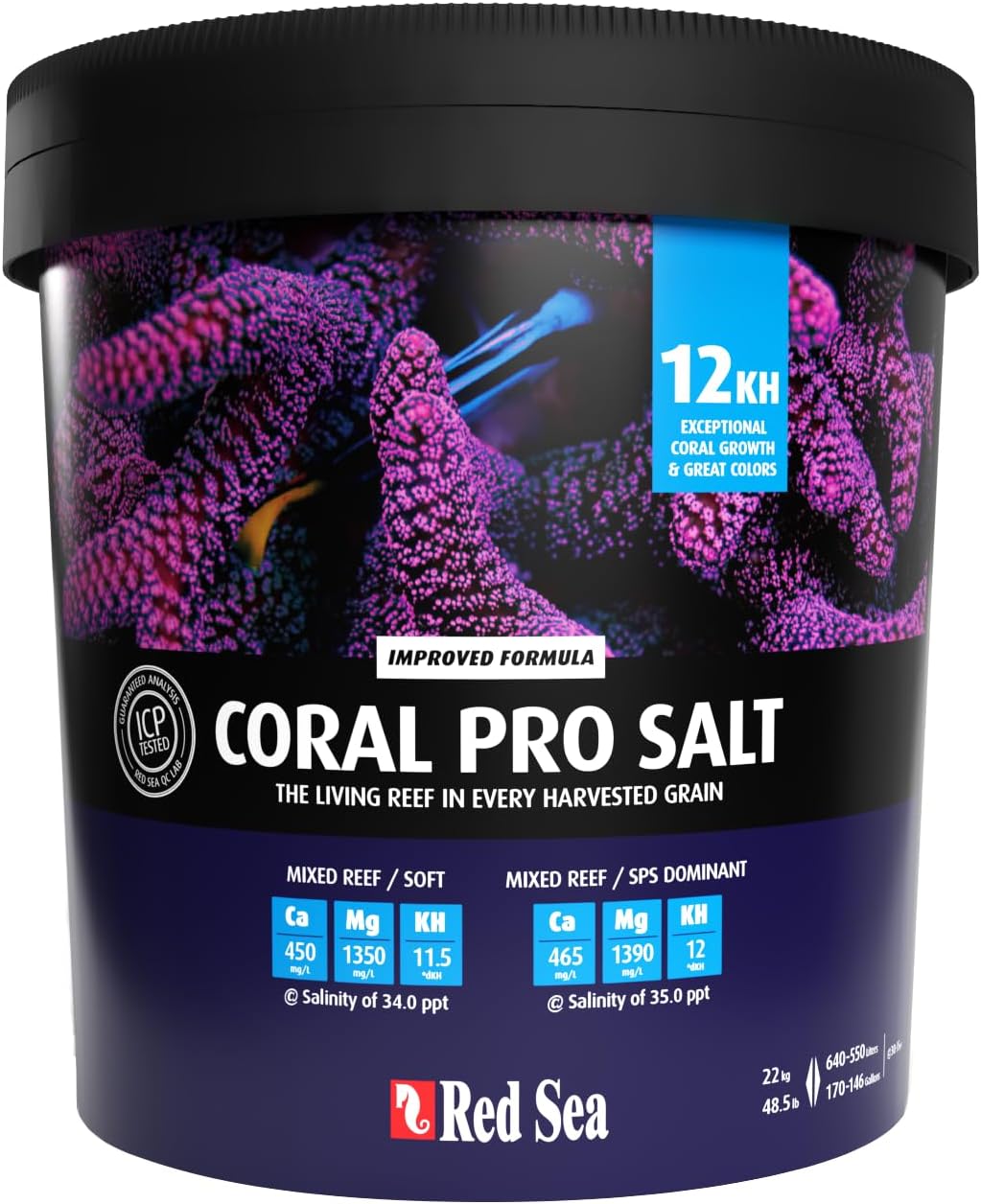 Red Sea Fish Pharm Coral Pro Marine Salt for Aquarium