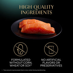 Sheba Perfect Portions Wet Cat Food Cuts in Gravy with Sustainable Salmon, 2.6 oz. Twin-Pack Trays (24 Count, 48 Servings)