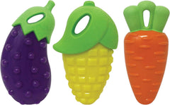Multipet Harvesters 5" Rubber Dog Toy 1 ea