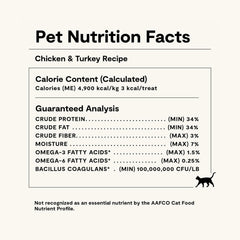 Open Farm, Kitty Cubes, Freeze Dried Raw Cat Treats, Grain-Free, High-Protein Cat Treat with Probiotics, Omega Fatty Acids & Superfoods