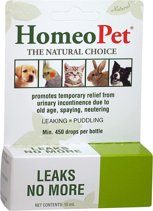 HomeoPet Leaks No More 15 ml