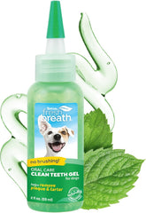 TropiClean Clean Teeth Gel for Dogs | Dog Dental Care | Dog Toothpaste | Breath Freshener |