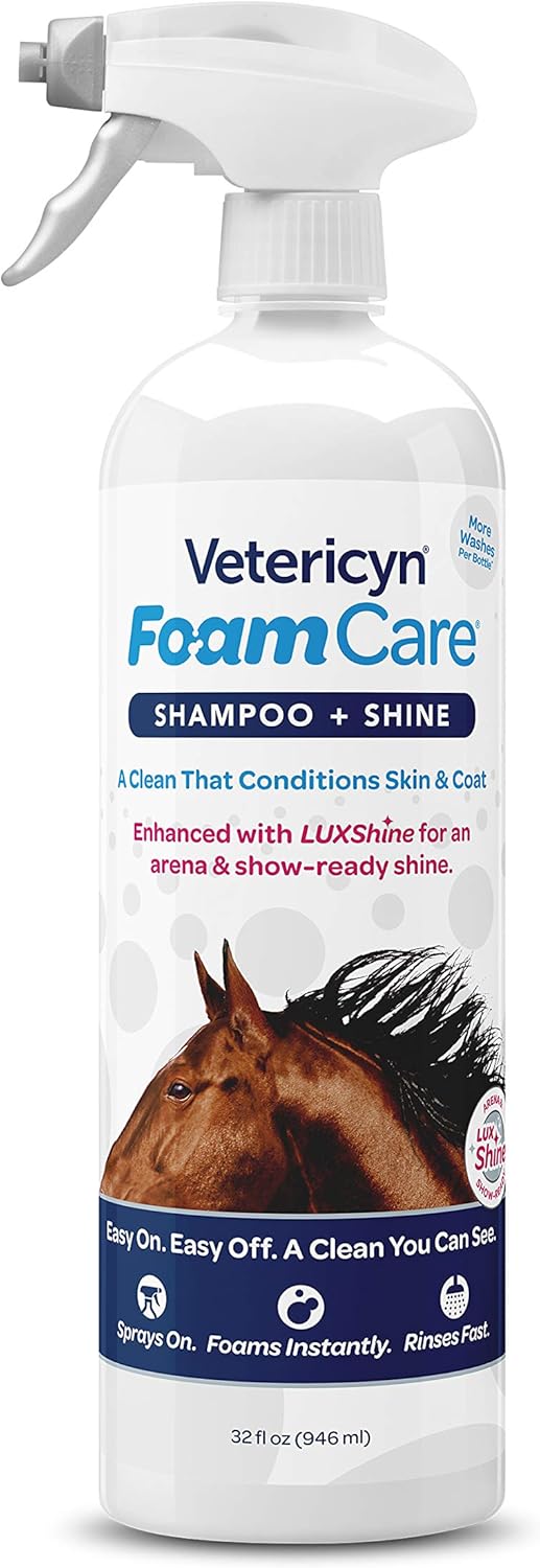 Vetericyn® FoamCare™ Shampoo - Equine