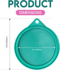 SPOT Pet Food Can Covers - Reusable Cat Food Wet Lid, Dog Food Can Covers Lids 3pk