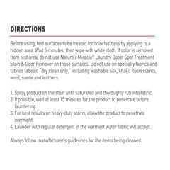 Nature's Miracle Laundry Boost Spot Treatment Stain and Odor Remover, 32 Oz., Laundry Pre-Wash Stain and Odor Remover