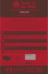 Taste Of The Wild Grain Free Southwest Canyon with Wild Boar Dry Dog Food