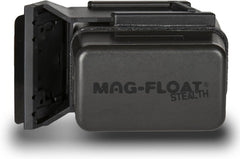 Small Black Stealth Glass Magnet Aquarium Scraper Cleaner with Blade - Floating Magfloat Magnetic Cleaning Tool