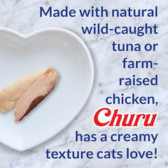INABA Churu Stew for Cats, Broth Gelée with Shredded Chicken Side Dish Pouch with Vitamin E, 1.4 Ounces per Pouch, 12 Pouches, Chicken & Seafood Variety