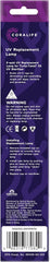 Coralife Aquarium Fish Tank Marine Salt Water Turbo-Twist UV Sterilizer 9 Watt Replacement Bulb, For 3X up to 125 Gallons