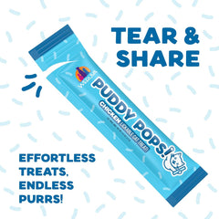 Weruva Puddy Pops, Chicken Lickable Cat Treats 0.5oz Tube, Pack of 5