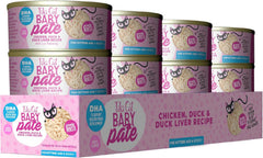 Tiki Cat Baby Pate, Wet Cat Food, Chicken, Duck & Duck Liver