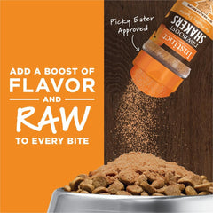 Instinct Raw Boost Shakers, Freeze-Dried Dog Food Powder Topper, Chicken - Gut Health, 5.5 oz. Bottle