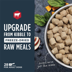 Instinct Freeze Dried Raw Meals, Natural Dry Dog Food, Grain Free - Real Beef