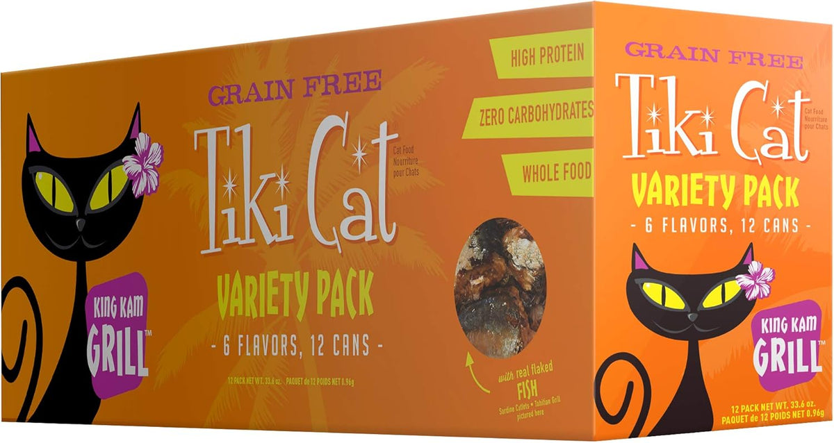 Tiki Cat Grill King Kam Variety Pack