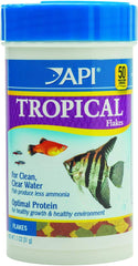 API TROPICAL FLAKES Fish Food 1.1-Ounce Container