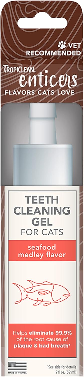 TropiClean Enticers Seafood Medley Teeth Cleaning |