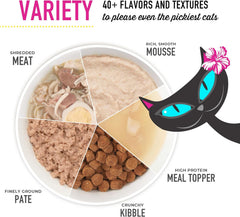 Tiki Cat Stix Mousse Treats, Single Serve Indulgent Lickable Treat or Dry Food Topper, with Tuna and Scallops in Creamy Gravy