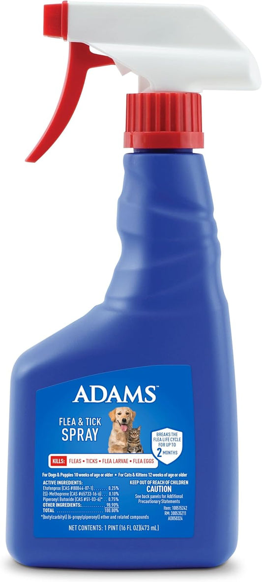 ADAMS Flea & Tick Spray 16 oz