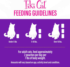 Tiki Cat Luau Velvet Mousse, Chicken & Egg in Broth, Complete Nutrition for Balanced Diet, Wet Cat Food For All Life Stages