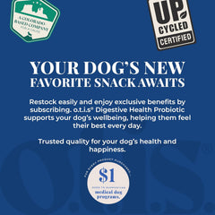 O.T.I.S. Wild Things Digestive Health Liquid Probiotic for Dogs – 8 fl oz – with Ancestral & Heritage Strains – Salmon Oil Base – Supports Gut, Immunity & Digestion