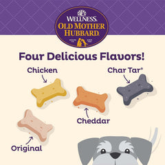 Old Mother Hubbard Wellness Original Mix Dog Biscuits, Natural, Training Treats, Four Flavors, Mini Size, (20 Ounce Bag)