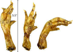 Farmland Traditions Chicken Feet Dog Treats, Single-Ingredient, Natural Dog Dental Treats, Made in The USA, 2.1 Pound Bag