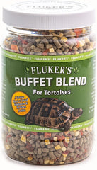 Fluker's Buffet Blend Tortoise Diet, Veggies with Fortified Pellets