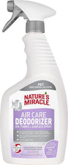 Nature’s Miracle Air Care Deodorizer Air, Fabric and Surface Spray, 24 Ounces, Pet Odor Eliminator