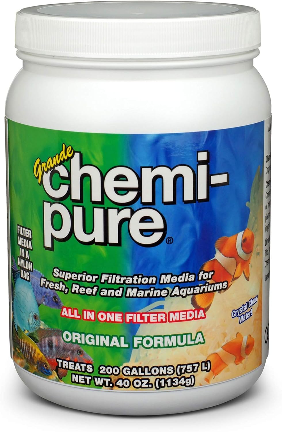 Boyd Enterprises ABE16744 Chemipure Grande Filter Media, 40-Ounce
