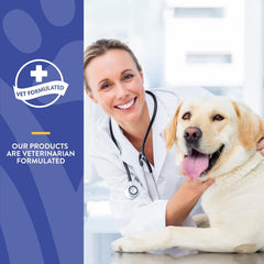 NaturVet Scoopables Coprophagia for Dogs - No Poop Eating for Dogs - Stool Eating Deterrent Supplement with Probiotic & Digestive Enzymes - Hickory Smoked Bacon Flavored
