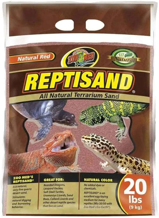 Zoo Med Laboratories Reptisand® All Natural Terrarium Sand Natural Red