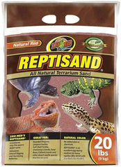 Zoo Med Laboratories Reptisand® All Natural Terrarium Sand Natural Red