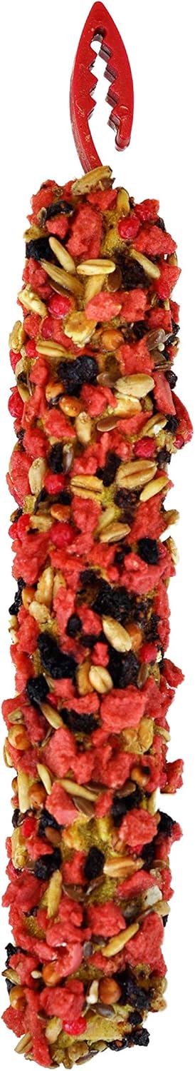 A&E Cage 644123 Vitapol Smakers Small Animal Treat Stick - Strawberry