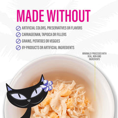 Tiki Cat Born Carnivore Complements Wet Cat Food Topper, Chicken & Egg