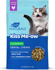 Ark Naturals, Kiss Me-Ow Cleaning Chicken Dental Chews