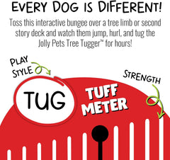 Jolly Pets Tree Tugger For Dog, Green