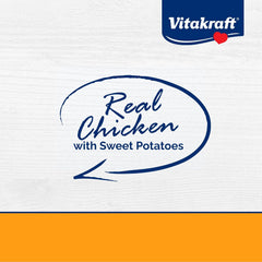 Vitakraft Meaty Morsels Mini Treats for Dogs - Chicken with Sweet Potatoes - Super Soft Dog Treats for Training