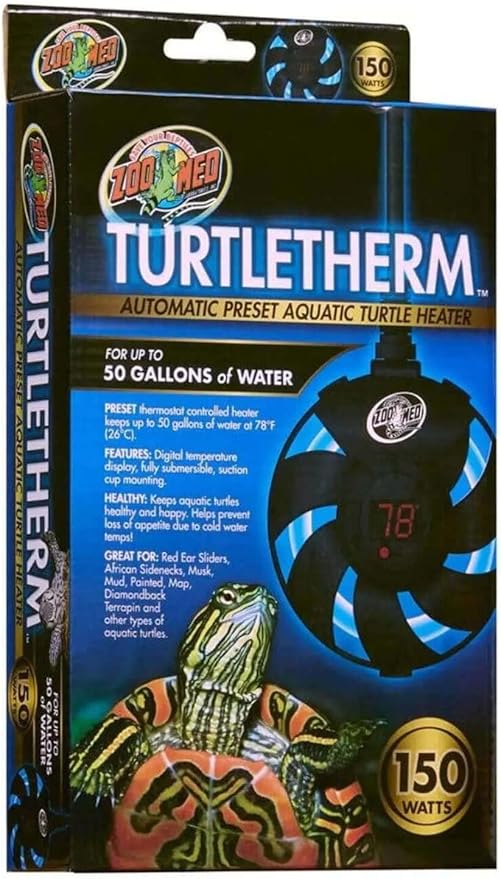Zoo Med TURTLETHERM Automatic Preset Aquatic Turtle Heater