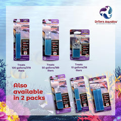 DrTim's Aquatics Reef Safe Waste-Away Time Release Gel – Natural Fish Tank & Aquarium Leave-in Waste Management Solution for Dissolving Cleaning Organic Sludge - Large