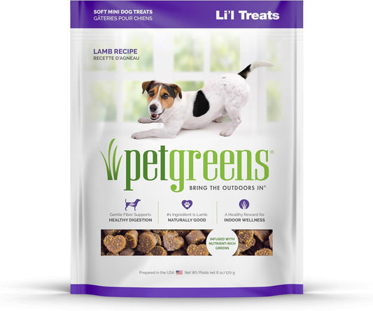 Pet Greens Treats Tasty Lamb Semi-Moist Dog Treat