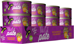 Tiki Cat Luau Pâté, Wild Salmon Recipe in Salmon Broth, Grain-Free Balanced Nutrition Wet Canned Cat Food, for All Life Stages