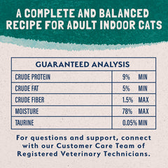 Natural Balance Pet Foods Original Ultra Indoor Canned Cat Food Chicken, 24ea/5.5 oz