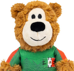 KONG Wild Knots Sport Mexico Bear Dog Toy – Medium/Large