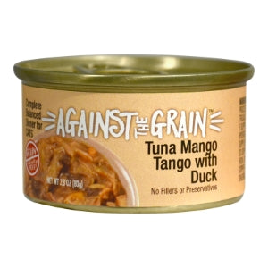 AGAINST THE GRAIN CAT FARMER'S MARKET TUNA & DUCK 2.8OZ, 24 PACK
