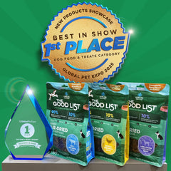 Farmland Traditions The Good List Air-Dried Dog Food, Premium Lamb, Venison, & Bone Broth for Dogs, Protein Rich & Grain-Free Nutrition