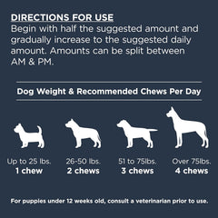 Nulo Functional Omega Dog Supplement, Made with Omega-9 Fatty Acids to Support Dog Skin and Coat Health and Helps Seasonal Allergies, 90 Soft Chews