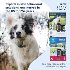 PetSafe 300 Yard Remote Training Collar – Choose from Tone, Vibration, or 15 Levels of Static Stimulation – Medium Range Option for Training Off Leash Dogs – Waterproof and Durable – Rechargeable