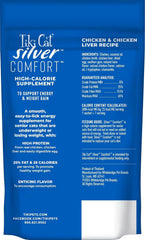 Tiki Cat Silver Comfort Mousse, Chicken & Chicken Liver, High-Calorie Formulated for Older Cats Aged 11+, Senior Wet Cat Food