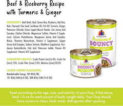 Weruva Awesome Bouncy Wet Dog Food, Beef & Brown Rice